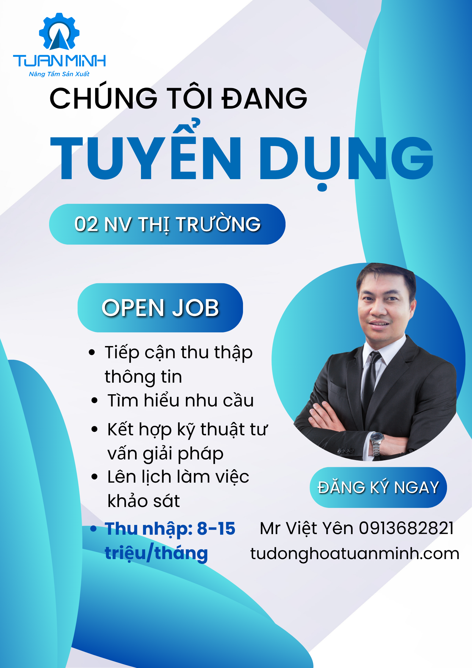 Tuấn Minh Tuyển dụng