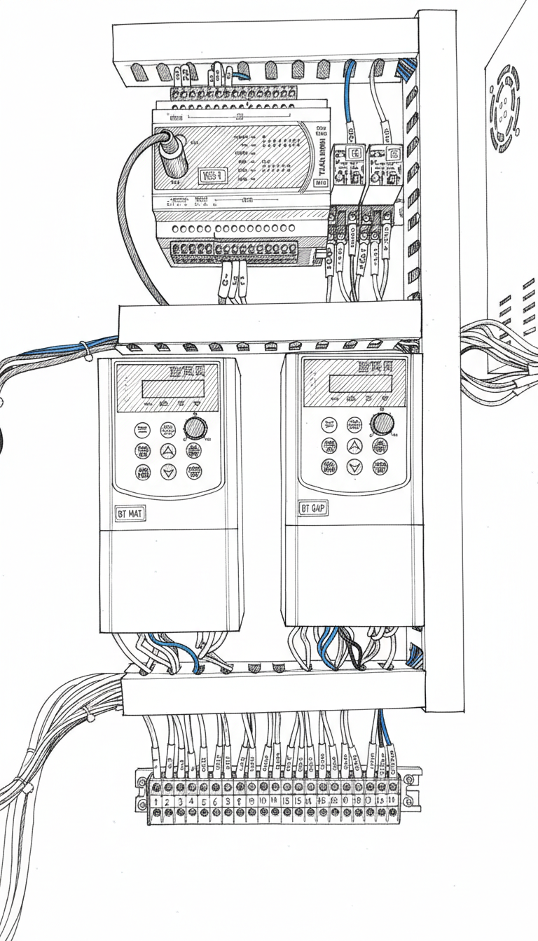 Tủ điều khiển máy rửa bún cắt gấp tự động (giá đã bao gồm VAT) Tủ điều khiển máy rửa bún cắt gấp tự động (giá đã bao gồm VAT)