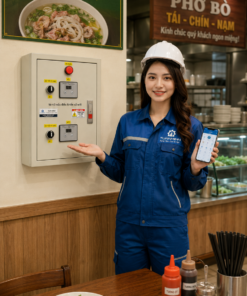 TỦ NỒI NẤU PHỞ ĐIỀU KHIỂN SỐ WIFI – GIẢI PHÁP TỰ ĐỘNG HÓA CHO NỒI NẤU HIỆN ĐẠI